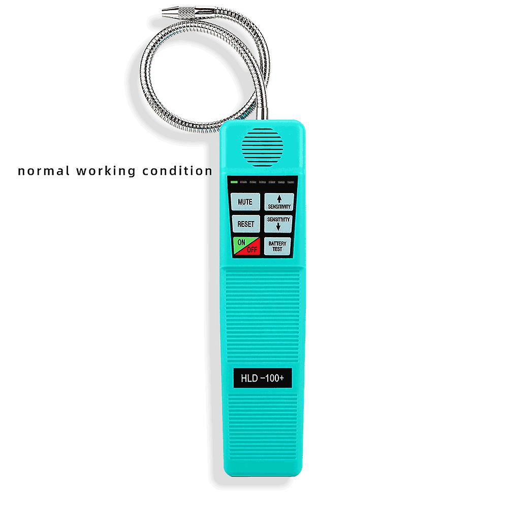 Hld100+ halogen leak detector freon halogen refrigerant gas leak