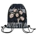 thumbnail image 2 of One Direction Drawstring Backpack Water Resistant String Bag Sackpack Cinch for Sports, Gym, Travel, Swimming, Yoga, Beach, 2 of 8
