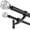 Black, variant on Gold Double Curtain Rod 36 to 72 Inch,Double Decorative Crystal Drapery Rods with Solid Aluminum Bracket Acrylic Sheer Bling Foil Finials,1" Front and 5/8" Back Heavy Duty Curtain Rods for Windows