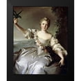 thumbnail image 2 of Nattier, Jean-Marc 15x18 Black Modern Framed Museum Art Print Titled - Portrait of Marquise DAntin, 2 of 5