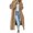 Khaki, variant on Vedolay Womens Fall Tops Women's Business with Lined Double Suit Jacket with Pockets,White M
