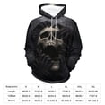 thumbnail image 7 of LAOLIUSN Soul Men's Skull Pattern 3D Print Fashion Design Hoodies Sweatshirt, S-4XL, 7 of 7