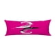 thumbnail image 1 of Fundas de almohada ABPHQTO Gráficos de Narvales en un cuerpo Rosa 50x150 cm, 1 of 1