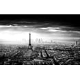 thumbnail image 2 of Marx, Jaco 32x22 White Modern Wood Framed Museum Art Print Titled - Paris, 2 of 4