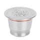thumbnail image 4 of Filtro de Café Reutilizable, Filtro de Cápsula de Café Reutilizable de Acero Inoxidable, Cápsulas de Nespresso Reutilizables Apto para U Nespresso Essenza Amonsee NO, 4 of 6