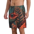 thumbnail image 2 of Pofeuu Colorful Reptile And Leaves Prin Men's Swim Trunks Quick Dry Bathing Suit Swimming Board Shorts Mesh Lining Beach Swimwear-Medium, 2 of 6