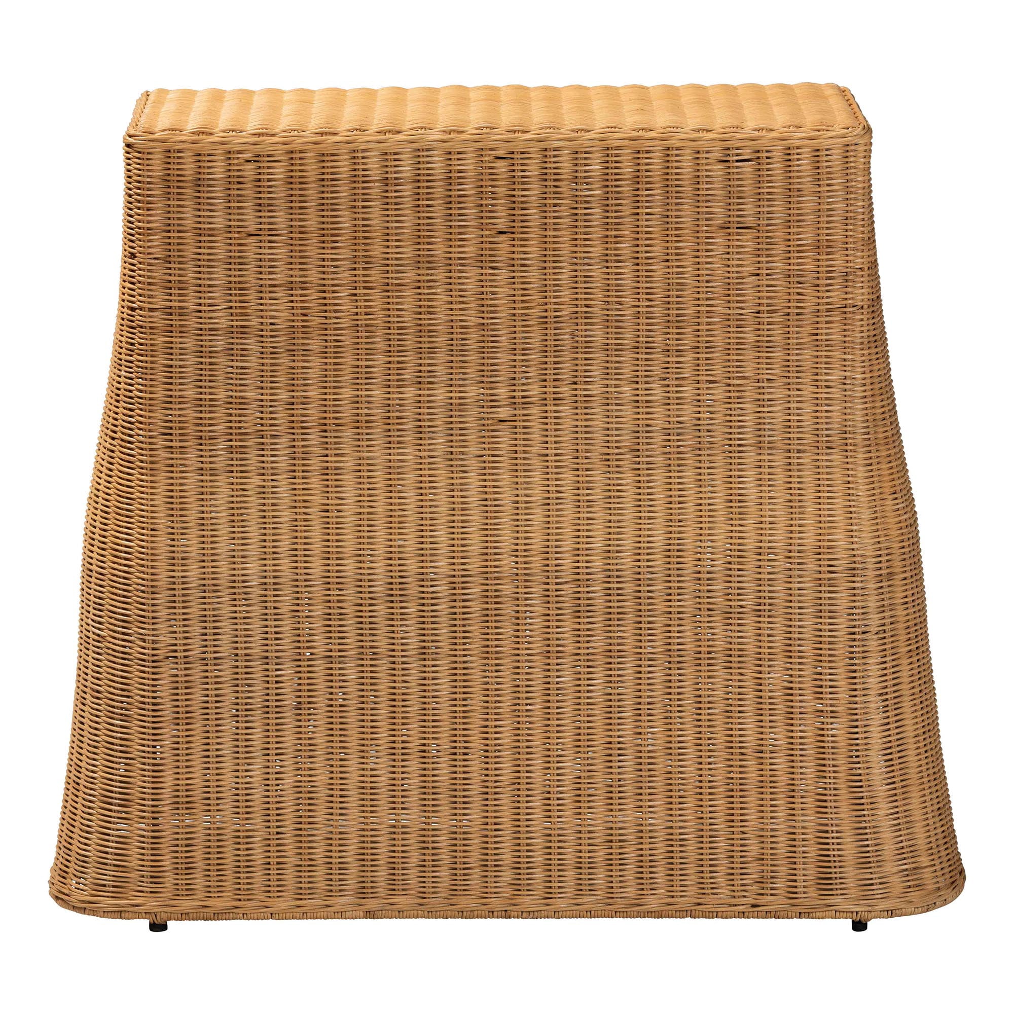 bali & pari Palm Boho Console Table, 36"W, Light Honey