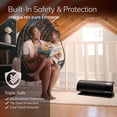 thumbnail image 5 of Lasko Low Profile Ceramic Baseboard Space Heater, 1500W, Remote Control, 3 Heat Settings, Black, CL22100, 5 of 9