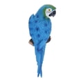 thumbnail image 2 of Adorno de loro de resina grande Perfecl 31cm color azul, 2 of 8