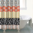 thumbnail image 4 of Waterproof Bohemian Shower Curtain 72x72 Inch Boho Style Polyester Unique Shower Curtain for Bathroom Hotel Home Decor with 12 Plastic Hooks, 4 of 5