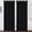 Black, variant on Amay Grommet Top Blackout Curtain Panel Black 120 inch Wide by 120 inch Long-1 Panel