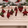 thumbnail image 4 of Sunjoy Tech Christmas Pendant Lovely Exquisite Fabric Fireplace Hanging Pendant for Home, 4 of 6