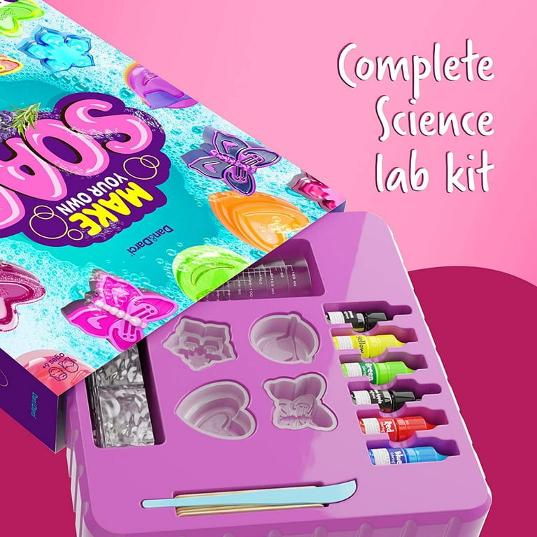 Soap Making Kit for Kids - Kids Crafts Science Project Toys - Gifts for  Girls and Boys Ages 6-12 - Kid DIY Soap Kits
