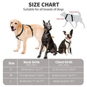 MASBRILL No Pull Dog Harness Soft Basic Nylon Adjustable Dog Vest Easy Walking Harness