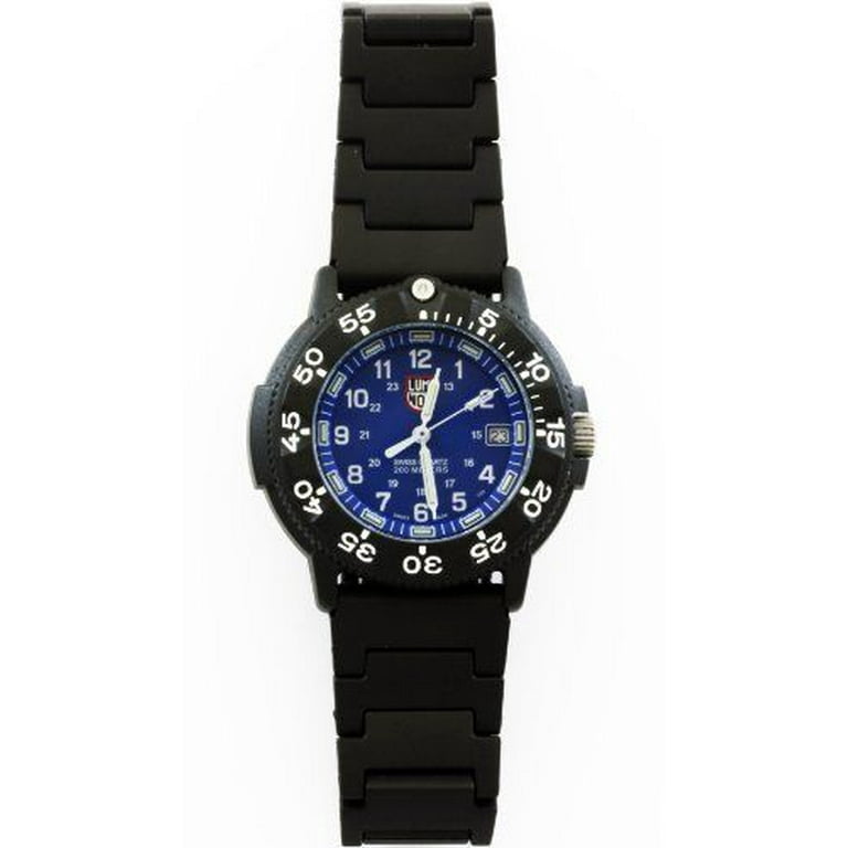 23mm Black Polyurethane Rubber Link Bracelet Watch Band 23mm Black Polyurethane Rubber Link Bracelet Watch Band