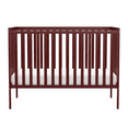 thumbnail image 4 of Goldzone 5-in-1 Convertible Crib, Non-Toxic Finishes, Cherry, 4 of 10