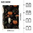 thumbnail image 2 of FORMRS 1-Subject Spiral Notebook 8" x 5" College Ruled 60 Refillable Sheet A5 Hard Cover, Autumn Ghost Pattern, 2 of 7