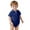Navy2430, variant on MEZZALL Baby Girls Bodysuit Casual Summer Outfit Infant Basic Solid Color Short Sleeve Romper For Beach School Party Toddler Clothes 3 24 Months Soft Baby Wear