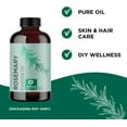 thumbnail image 3 of Pure Rosemary Oil for Hair Care - Volumizing Aromatherapy Rosemary Essential Oil for Diffuser Plus Hair Skin and Nail Care - Nourishing Rosemary Hair Oil for Enhanced Shine and Dry Scalp Care (2oz), 3 of 9