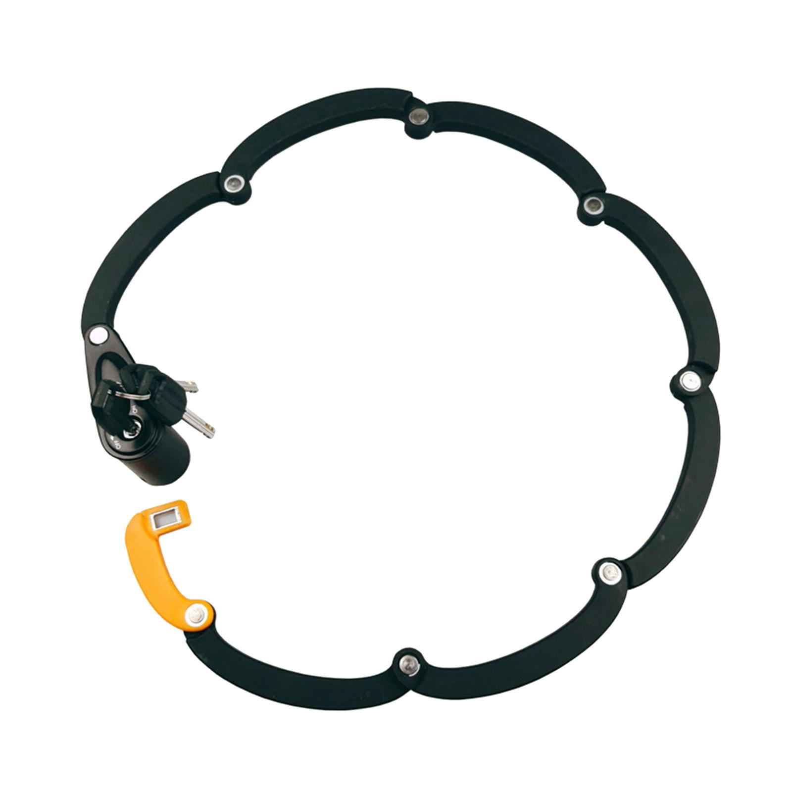 Axioma Folding Bike Lock, Fold-Up Heavy Duty Bike Lock with Easy Mounting, Secure Lock