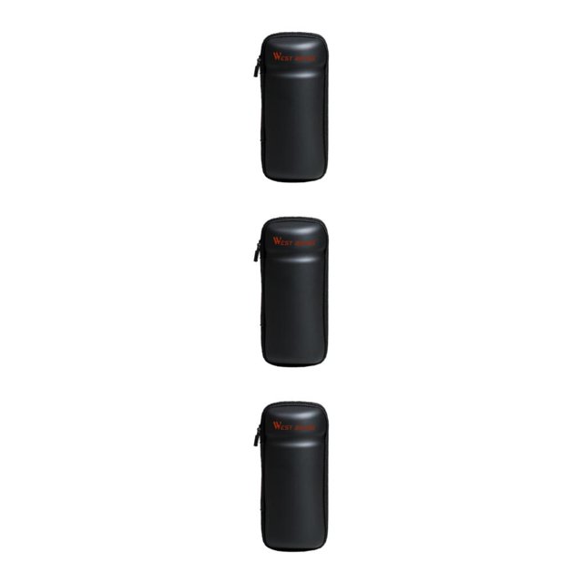 maskred Sac de Rangement Vélo pour Vélo Outil d'Eau Cage Ponction Réparation Mat 19cm 3Set