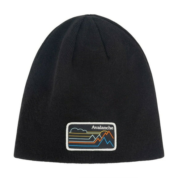 Avalanche Outdoor Adventure Reversible Beanie One Size - AM5-0922 (Black)