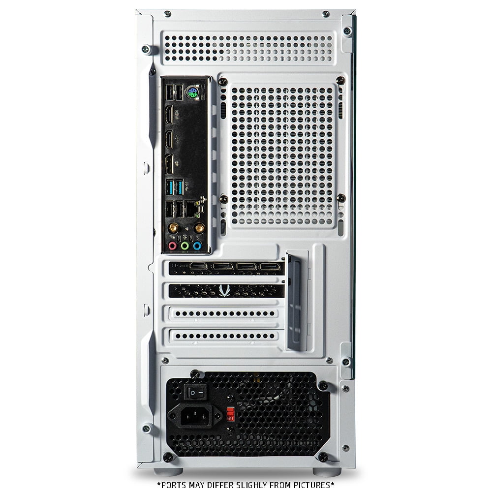 ViprTech Stryker 3.0 Gaming PC - AMD Ryzen 7 (4.1GHz), RTX 3060 12G, 16G DDR4, 1T SSD, Desktop White