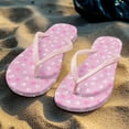 thumbnail image 3 of Psesaysky Women's Dog Paw Flip Flops Pink Anti-Slip Light Skin-Friendly Beach Sandals House Sandals for Girls Ladies, 3 of 7