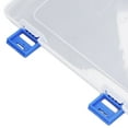 thumbnail image 2 of YAHHU Small Parts Organizer 7 Grids Clear Storage Box PP Plastic Compartment Storage Container with Removable Divider, 2 of 6