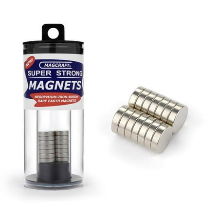1/2"x1/8" Rare Earth Disc Magnets (14)