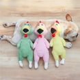 thumbnail image 1 of stanreset Colorful Pineapple Scream Chicken Stuffed Animal Toy Funny Plush Scream Chicken Decompression Toy, 1 of 6
