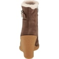 thumbnail image 4 of Franco Sarto Women's L-Ulayna Ankle Boots Nougat Suede 7M, 4 of 5