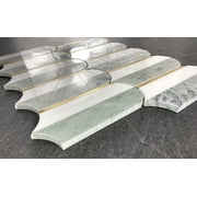 3.75 x 6 Marble Mosaic Wall & Floor Tile - Case (10 Sheets)