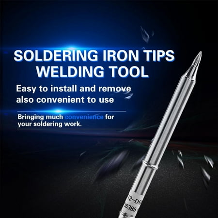 

T12 Series Soldering Iron Tips Welding Tool Replacement for FX-951 Rework Station(T12-D08)