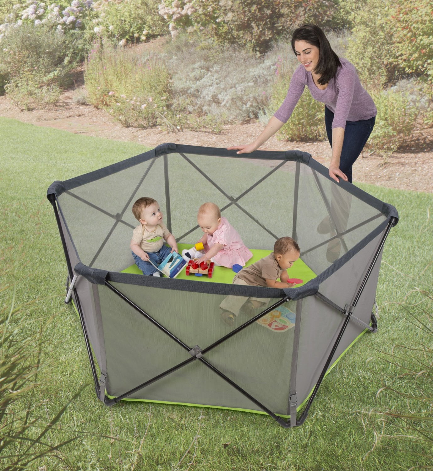 pop and play portable playpen