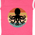 thumbnail image 4 of Inktastic Octopus Retro Vintage Sunset Boys or Girls Baby Bodysuit, 4 of 5