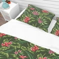 thumbnail image 4 of Designart 'Floral Pattern' Tropical Duvet Cover Set, 4 of 4