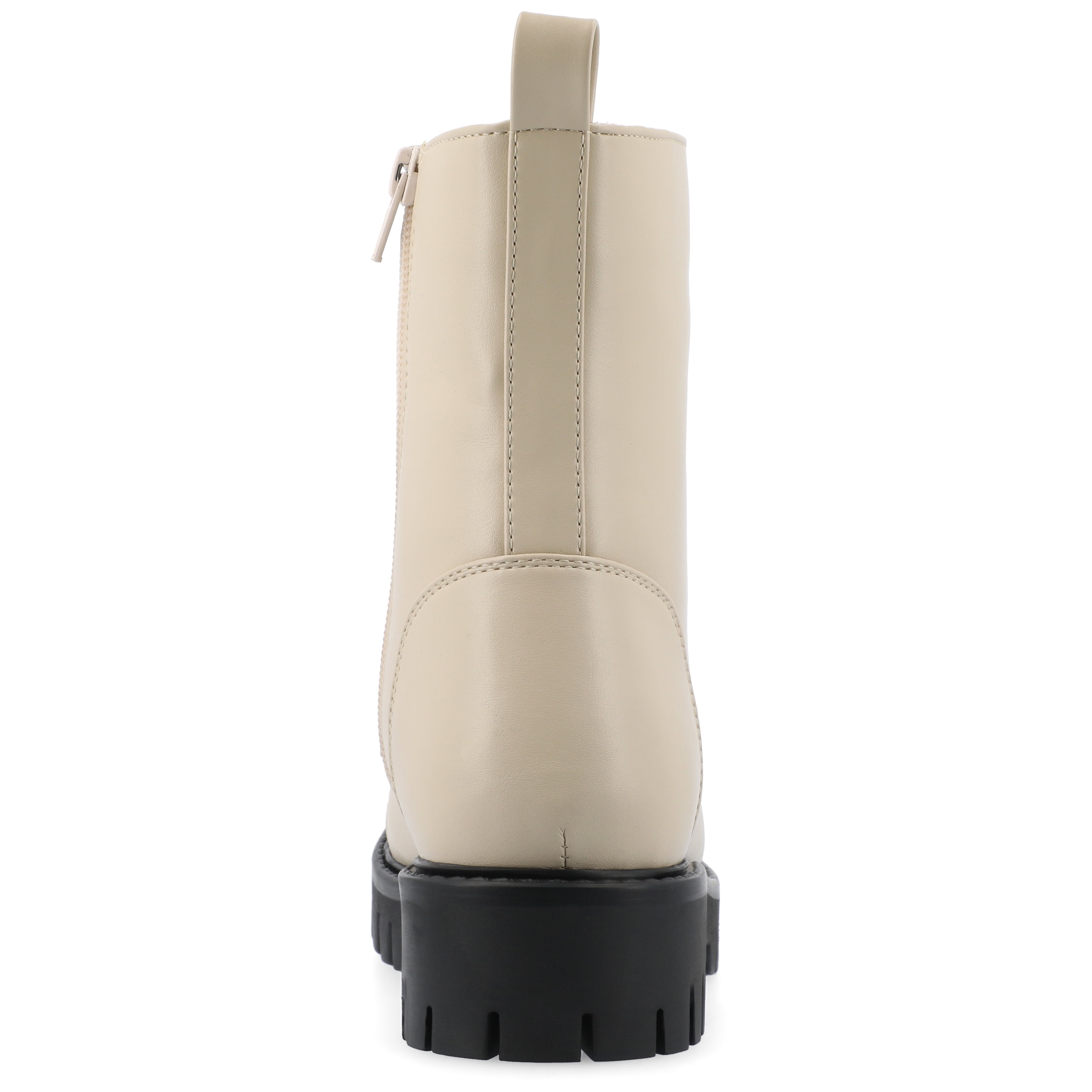 Journee Womens Aaley Combat Inside Zip Booties, Widths Available
