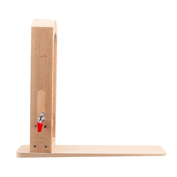 Herramienta De Abrazadera De Madera Para Coser, Abrazadera De Costura De Costura De Madera Diy, Clip De Retención De Cuero Resistente Duradero Con Tornillo De Acero Inoxidable Methold HA013277-00