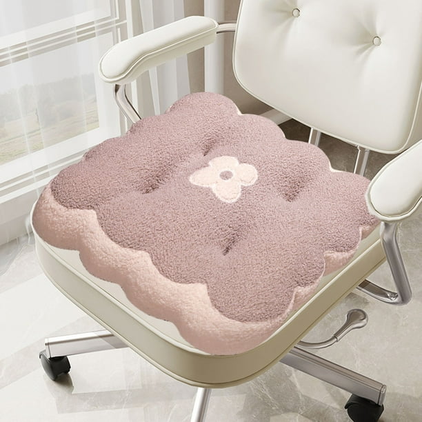 Cojín de suelo (1 unidad) almohada de asiento de 36 x 36 x 15 cm mezcla de algodón y elastano para mayor soporte durante largas sesiones sentadas alivio del dolor de espalda ideal