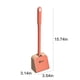thumbnail image 3 of Artículos de limpieza esenciales para dormitorios, cepillo para inodoro, juego de cepillos de golf, cepillo para inodoro con limpieza 360°, base impermeable, cepillo antideslizante, cepillo de secado, 3 of 7