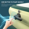 thumbnail image 4 of Irfora Bomba eléctrica inalámbrica, bomba de aire recargable, bomba de inflado para piscina inflable Irfora Inflador eléctrico, 4 of 5