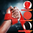 thumbnail image 6 of Yokua Weight Lifting Straps Deadlifting Powerlifting, Wrist Support, Hand Bar Grips, 6 of 17