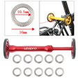 thumbnail image 1 of Varilla de extensión de rueda de bicicleta plegable para Red + 10Pack Bike Easy Soledad Bicicleta Plegable Easy Wheels, 1 of 10