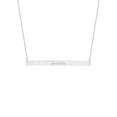 thumbnail image 3 of Personalized Planet Sterling Silver Long Bar Name Necklace ,Women's, 3 of 4