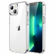 JETech Case for iPhone 14 6.1-Inch, Shockproof Phone Bumper Cover, Anti-Scratch Clear Back (Clear)