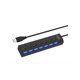 thumbnail image 1 of Hub USB de 7 puertos USB 2.0 con interruptor e indicador luminoso, 1 of 1