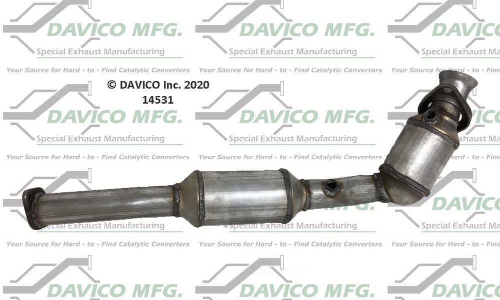 Davico Mfg Catalytic Converter P/N:14531 Fits select: 1996-2002 MERCURY GRAND MARQUIS, 1995-2002 FORD CROWN VICTORIA