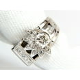 thumbnail image 3 of .72ct. VICTORIAN REVIVAL DIAMONDS COCKTAIL RING G/VS 14KT, 3 of 8