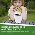 thumbnail image 2 of SHISUYAN 6 Sets Wall-mounted Resin Automatic Suction Flower Pot Hydroponics Flower Container, 2 of 9